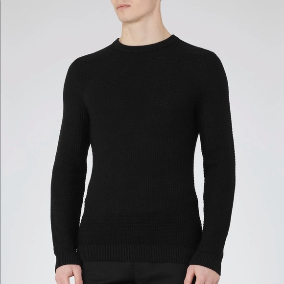 Reiss windmill textured crew neck Jumper - Picture 2 of 13